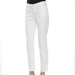 Eileen Fisher Women's Cotton Stretch Denim High Rise Straight Leg Jean size 12